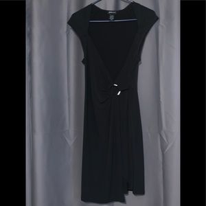 Jodi & I black midi dress.